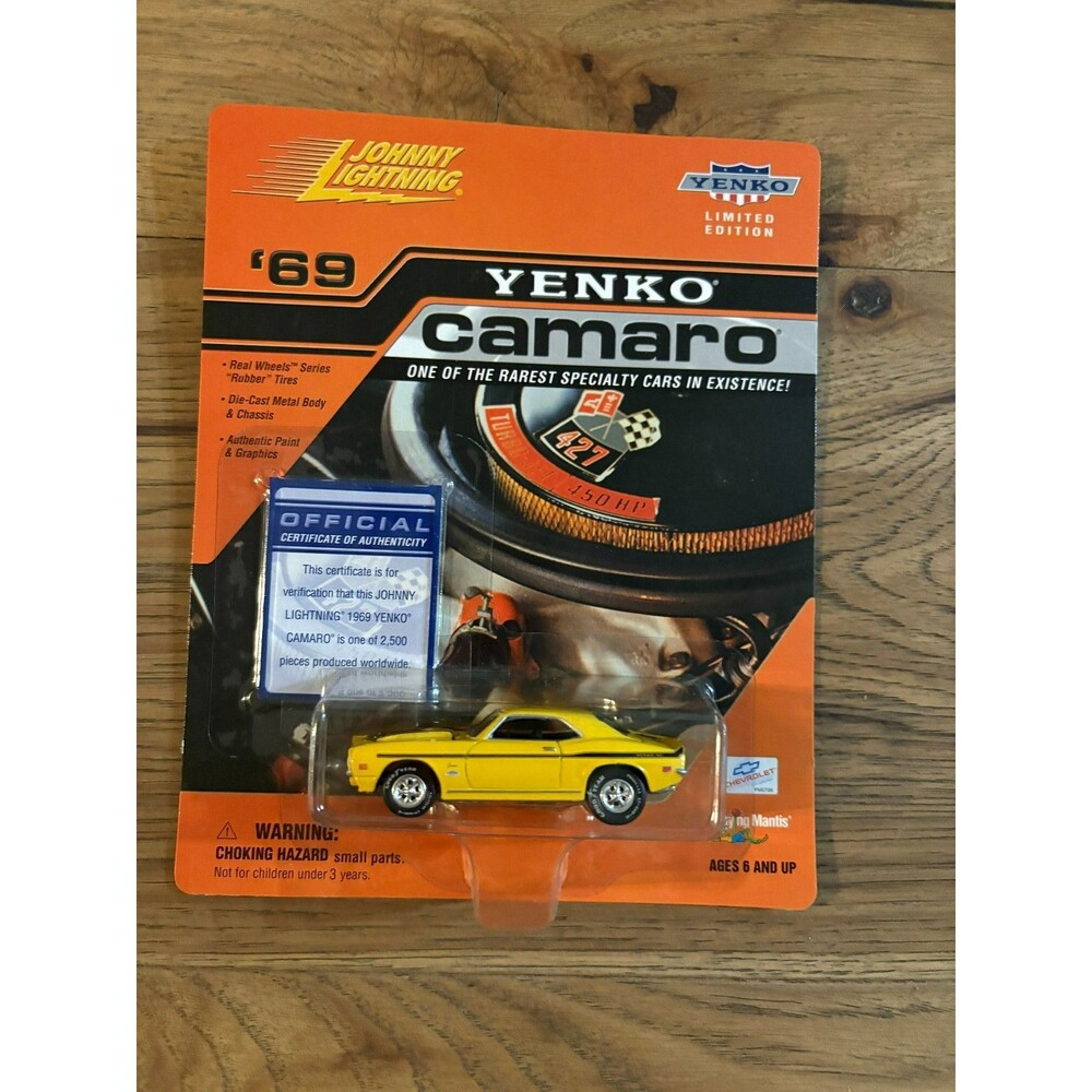 1969 Chevrolet Camaro Yenko 1 of 2500 Johnny Lightning Daytona Yellow